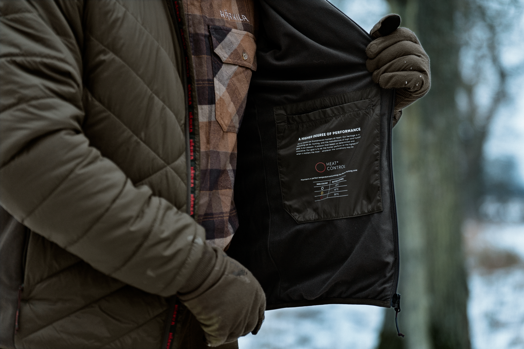 Harkila veste chauffante