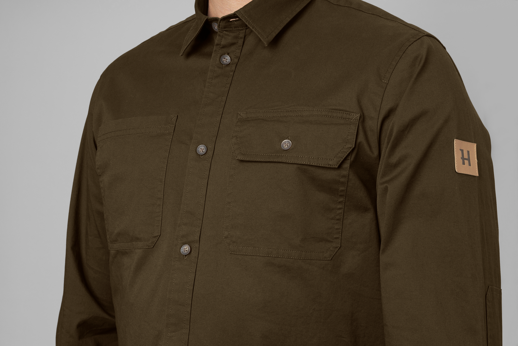 Harkila Chemise Trym Wilgen Groen