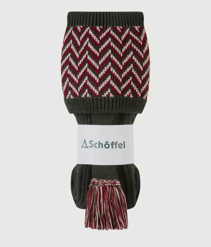 Schoffel visgraat sokken