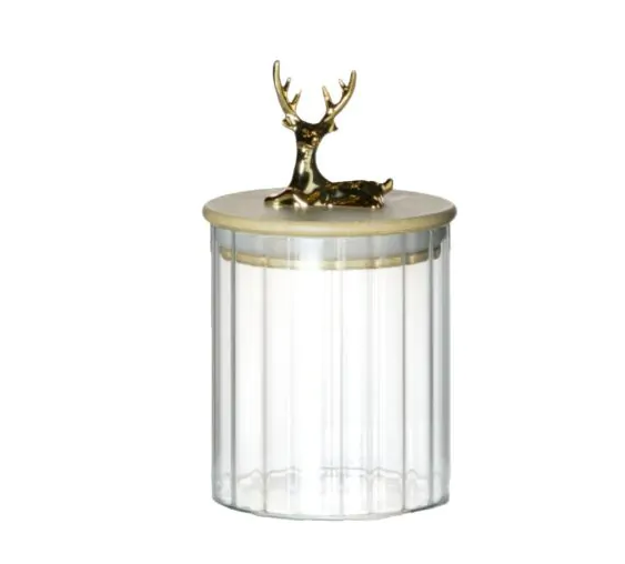 Mars More Bocal en verre figurine cerf