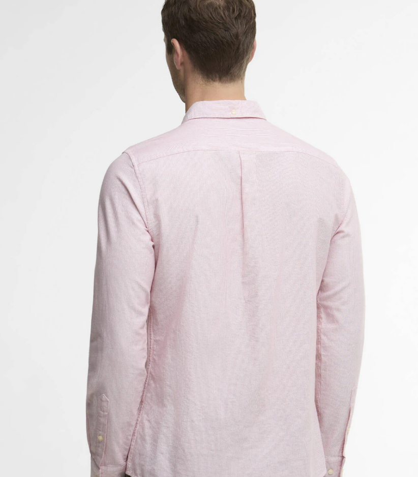 Barbour chemise oxford striped