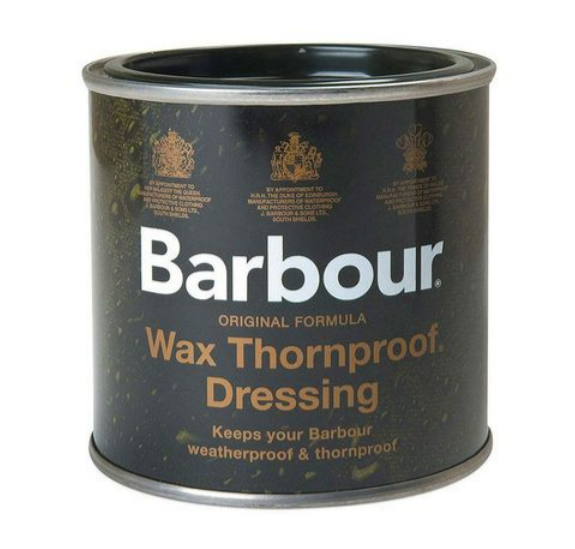 Barbour olie wax