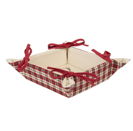 Clayre & Eef Panier à pain 35x35x8