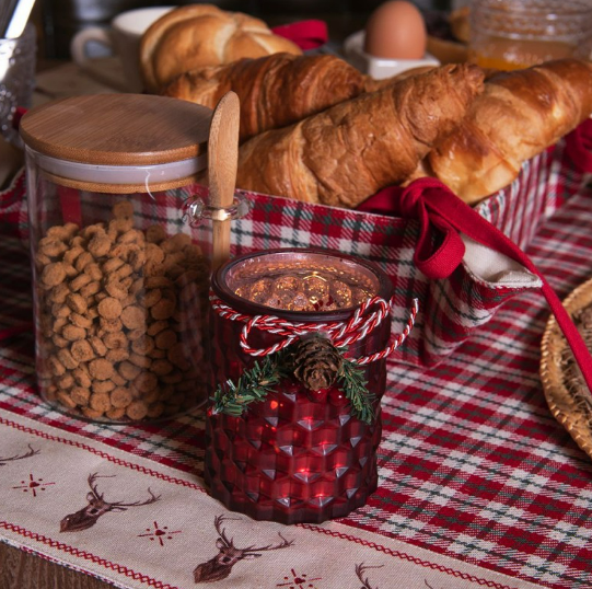 Clayre & Eef Panier à pain 35x35x8