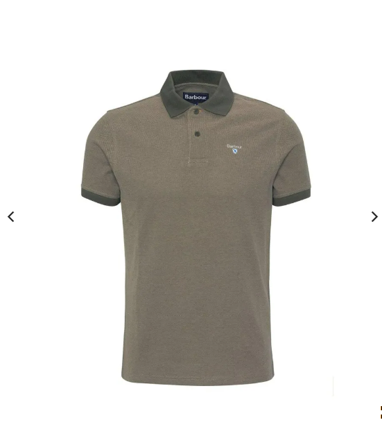 Barbour Polo Man Groen