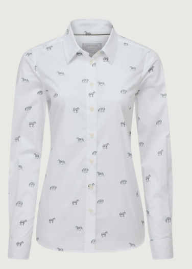Schoffel Country Chemisier Norfolf Zebra Femme