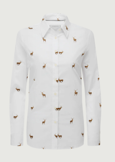 Schoffel Country Chemise Norfolk cerf