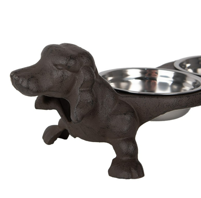 Gamelles en fer pour chien