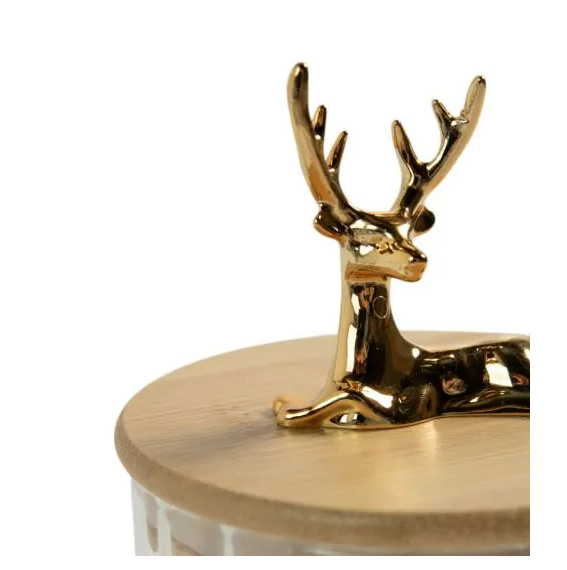 Mars More Bocal en verre figurine cerf