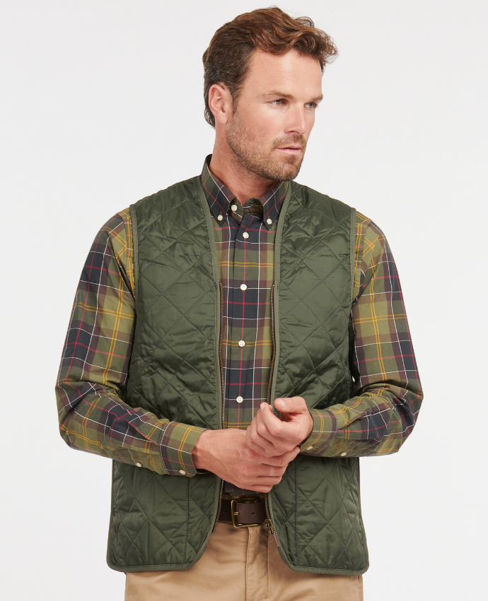 Barbour gilet tartan