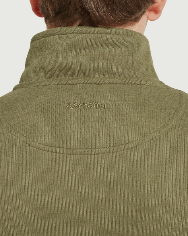 Schoffel Country Pull Kingsand Quarter Zip Jumper