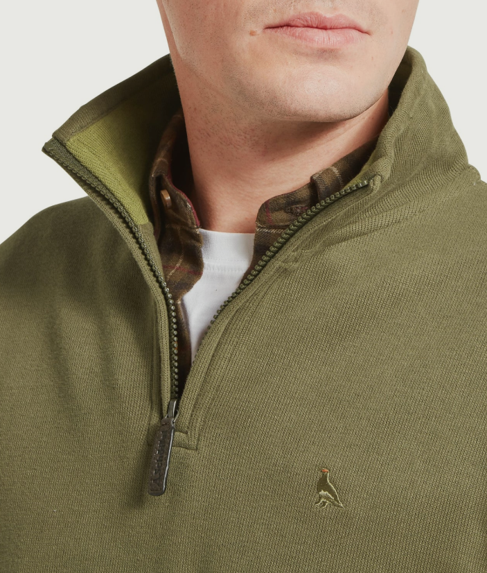 Schoffel Country Pull Kingsand Quarter Zip Jumper