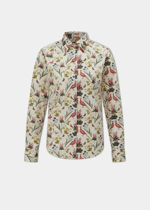 Alan Paine Lawen bedrukte blouse