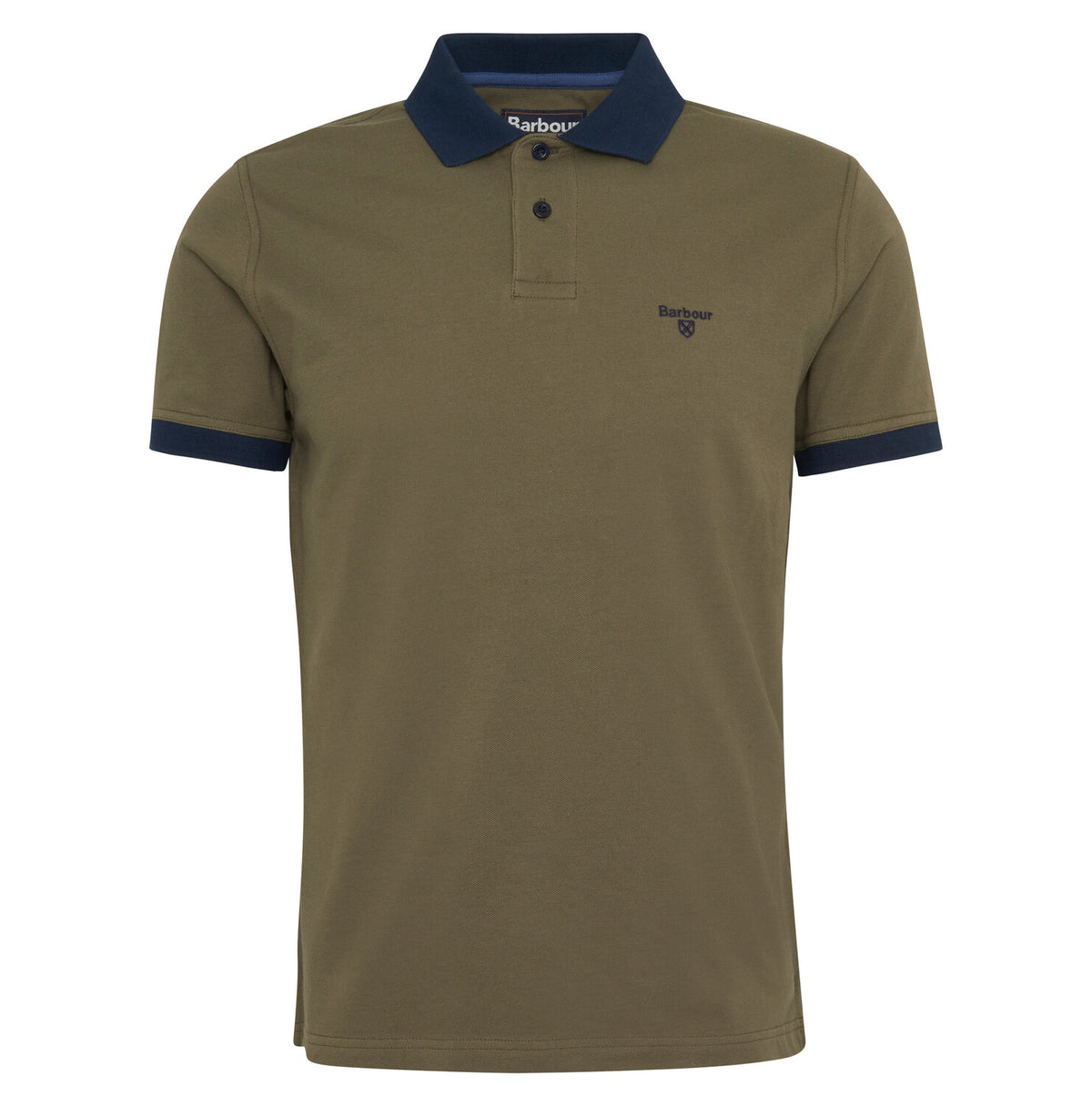 Barbour Polo bi color homme