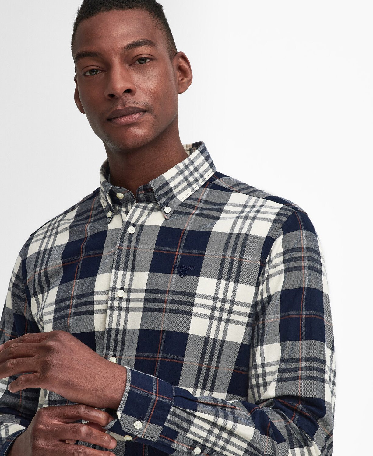 Barbour Chemise Navy