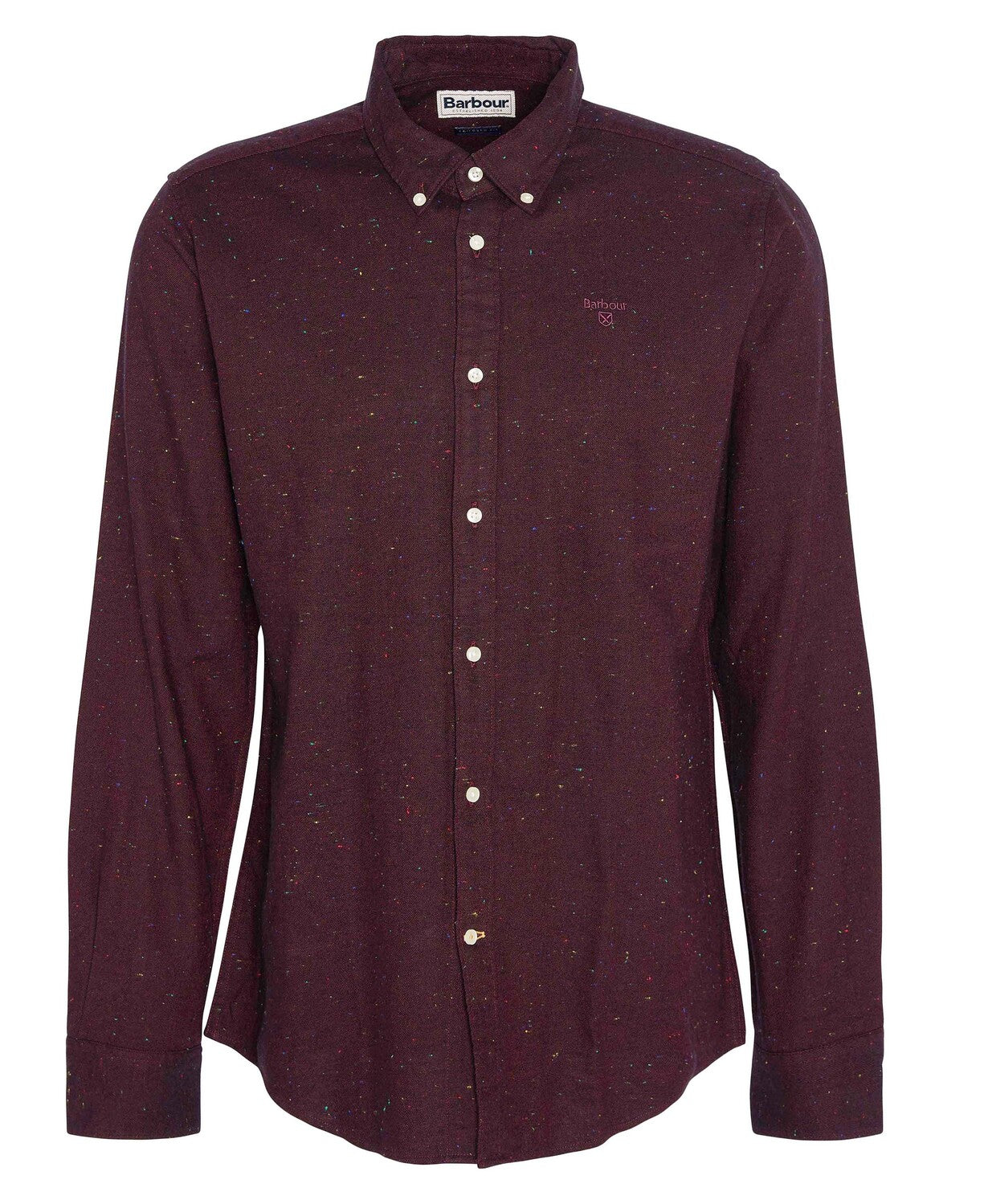 Barbour bordeaux overhemd msh5518