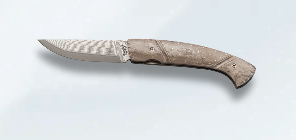Atelier 1515 Couteau inuit Os de Renne