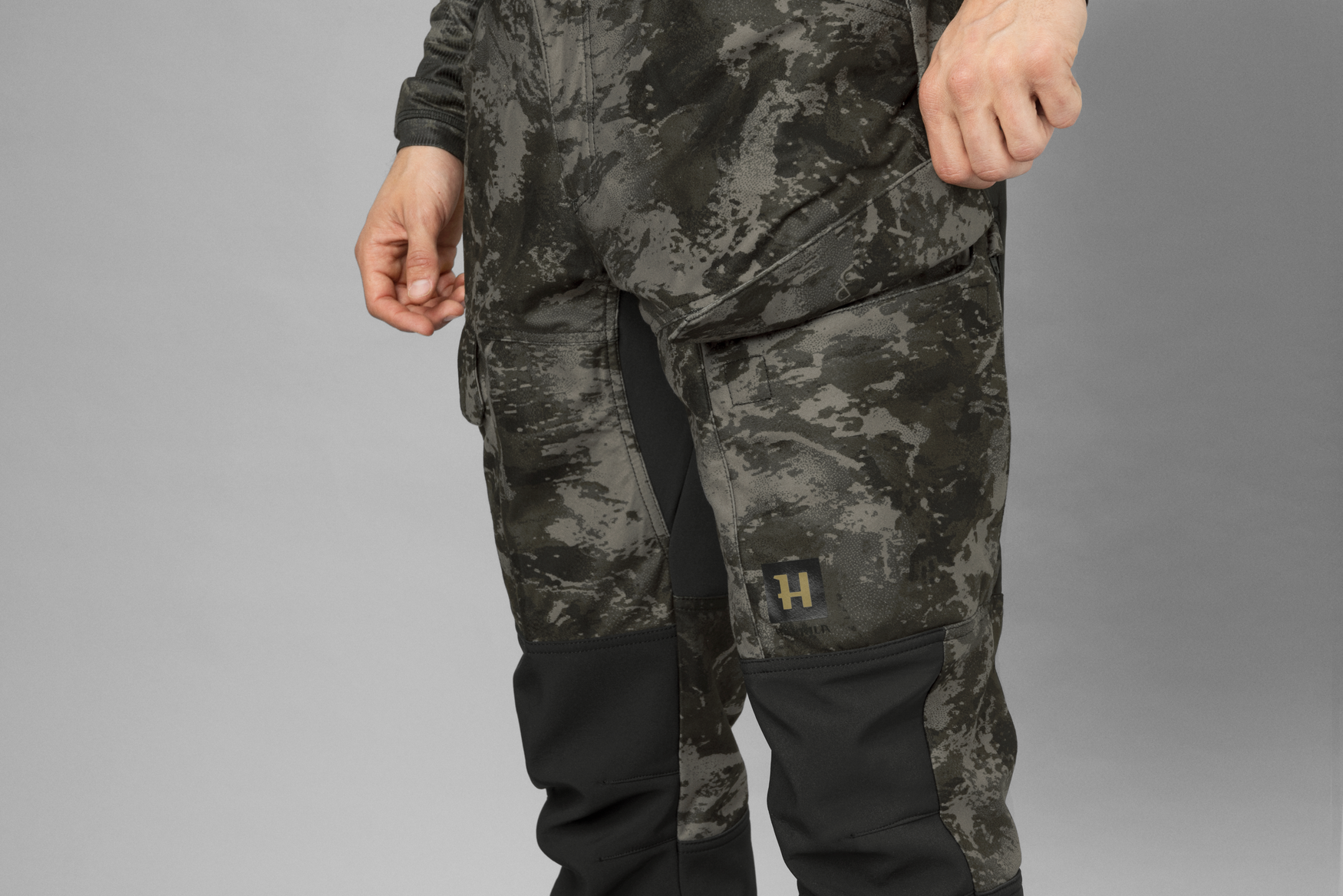 Harkila Pantalon Noctyx Camo Black Silent