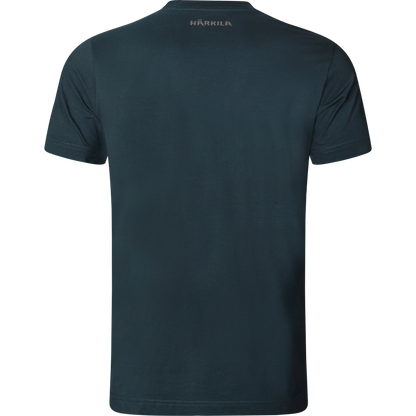 Harkila T-Shirt Moose Dark Navy