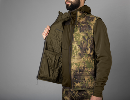 Harkila Deer Stalker Camo omkeerbaar inpakbaar vest