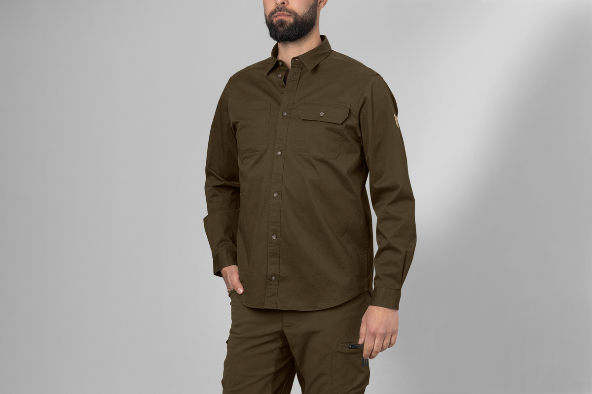 Harkila Chemise Trym Wilgen Groen