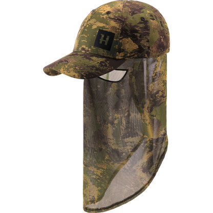 Harkila Casquette Dee Stalker camo avec tissu en maille