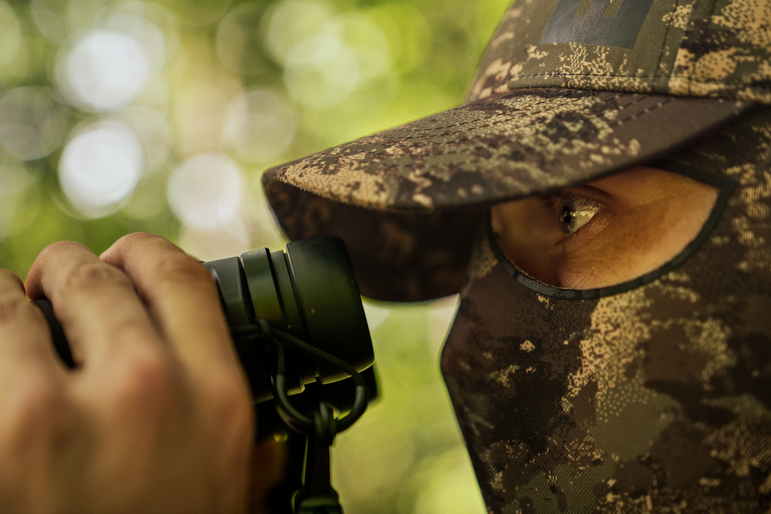 Harkila Casquette Dee Stalker camo avec tissu en maille