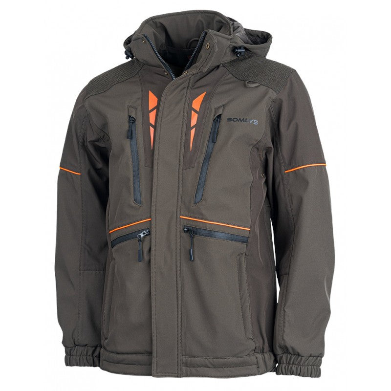 Somlys Softshell jas groen 