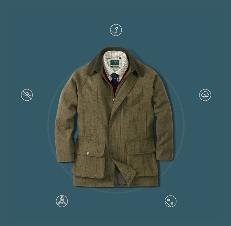 Alan Paine Rutland tweed kind