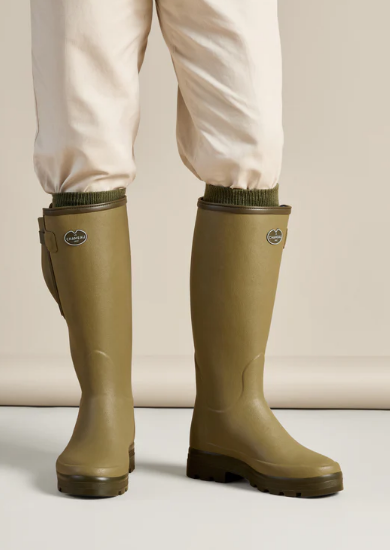 Le Chameau Bottes hommes Vierzonord  doublées Néoprène