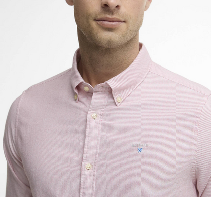 Barbour chemise oxford striped