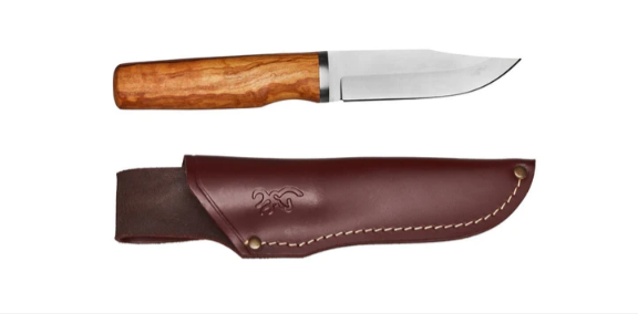 Browning Couteau Nordic Fixed olive Wood 10.5cm