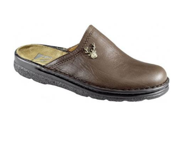 Fritzmann leren herenslipper