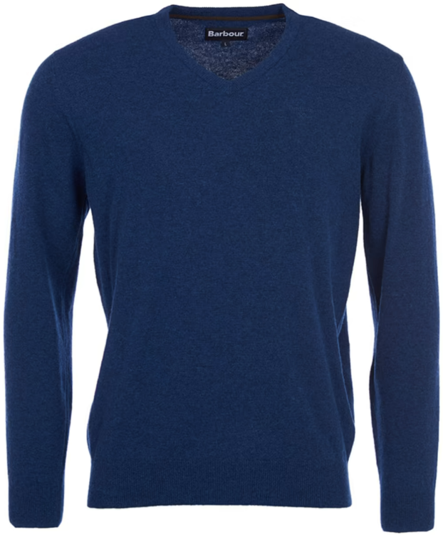 Barbour trui met V-hals