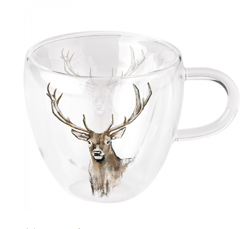 Omgeving mokken glas