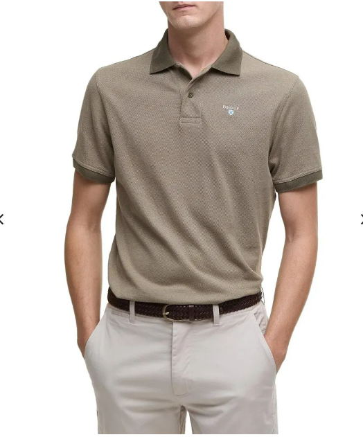 Barbour Polo Man Groen