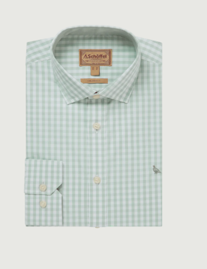 Schoffel Chemise Yhorpeness Aqua Sage