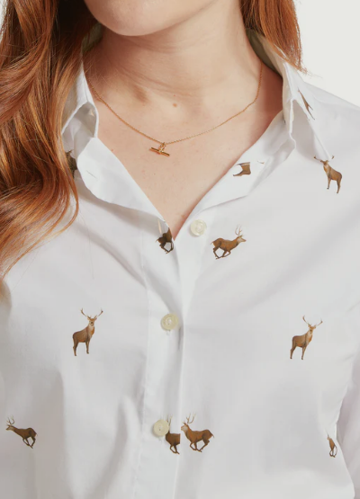Schoffel Country Chemise Norfolk cerf
