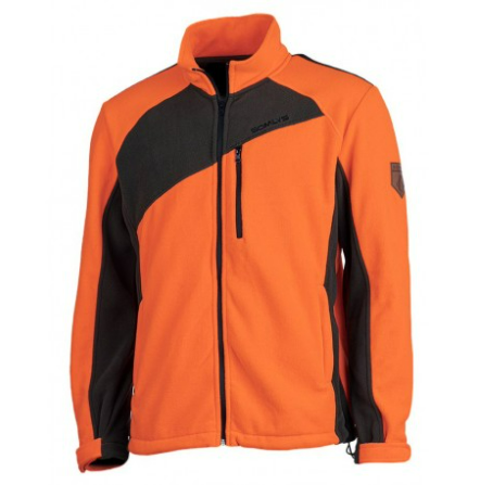 Somlys Blouson polaire orange/Vert
