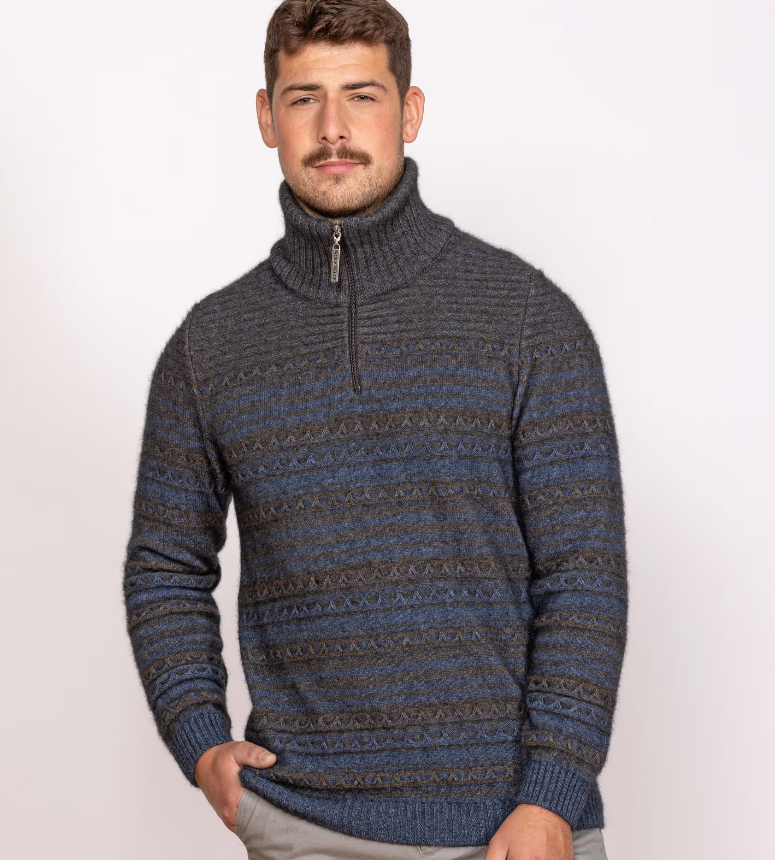Noble Wilde Pull col Zip