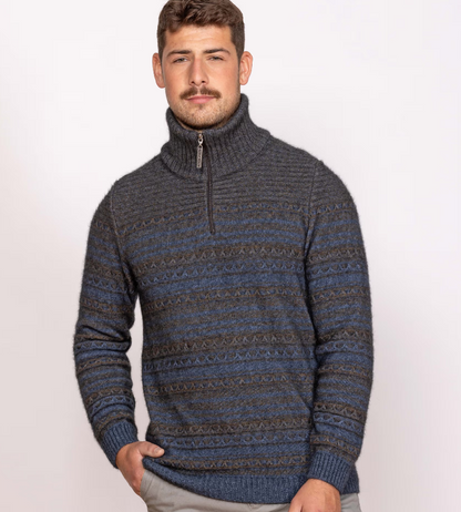 Noble Wilde Pull col Zip