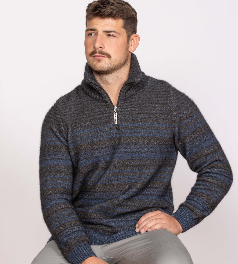 Noble Wilde Pull col Zip