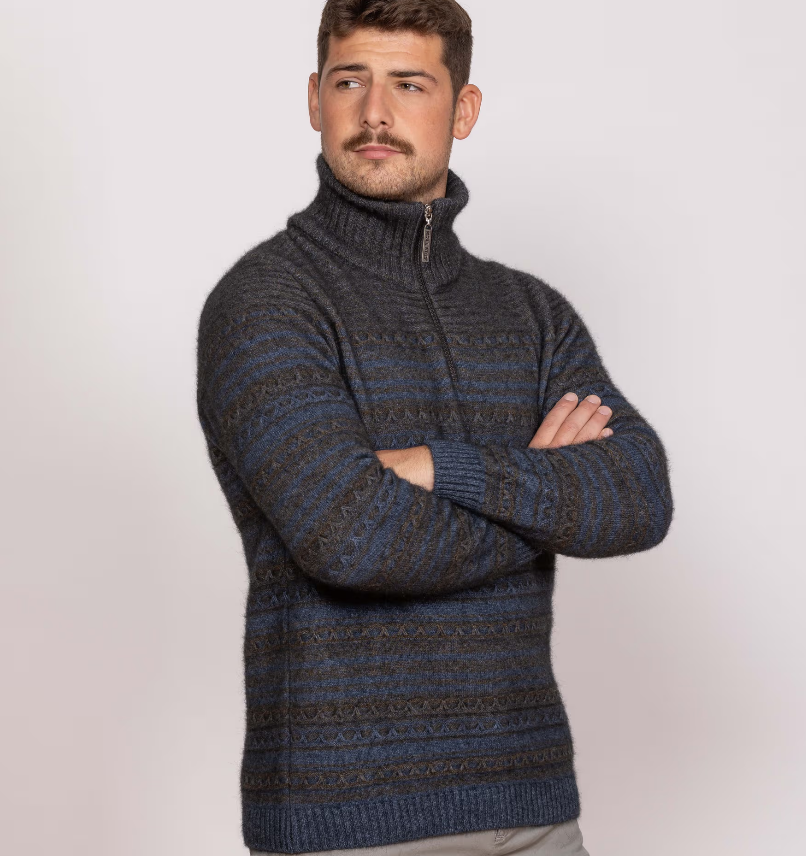 Noble Wilde Pull col Zip