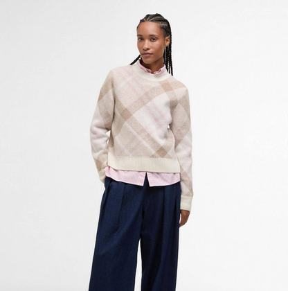 Barbour Pull Sara Tartan