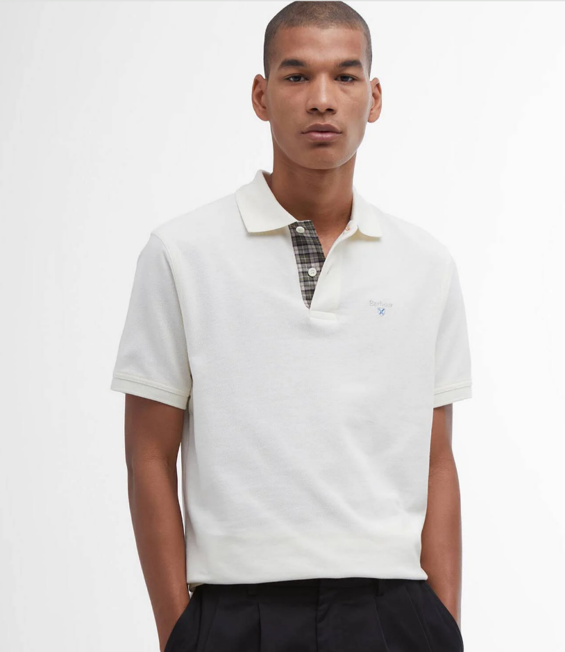 Barbour Polo Pima coton crew