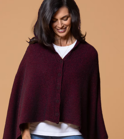 Noble Wilde Cape avec boutons
