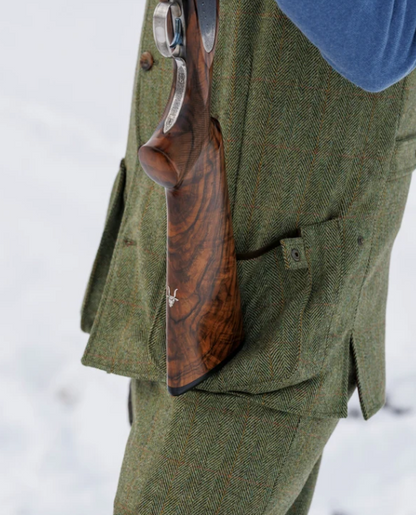 Laksen Gilet Berleigh Leith Tweed Sporting