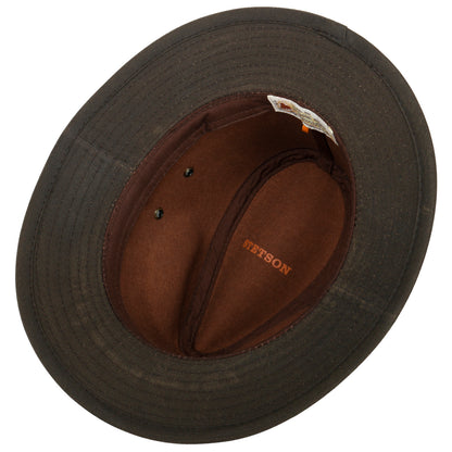 Stetson chapeau coton huilé