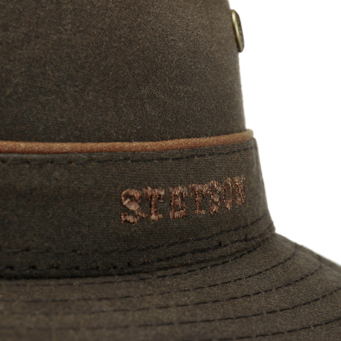 Stetson chapeau coton huilé