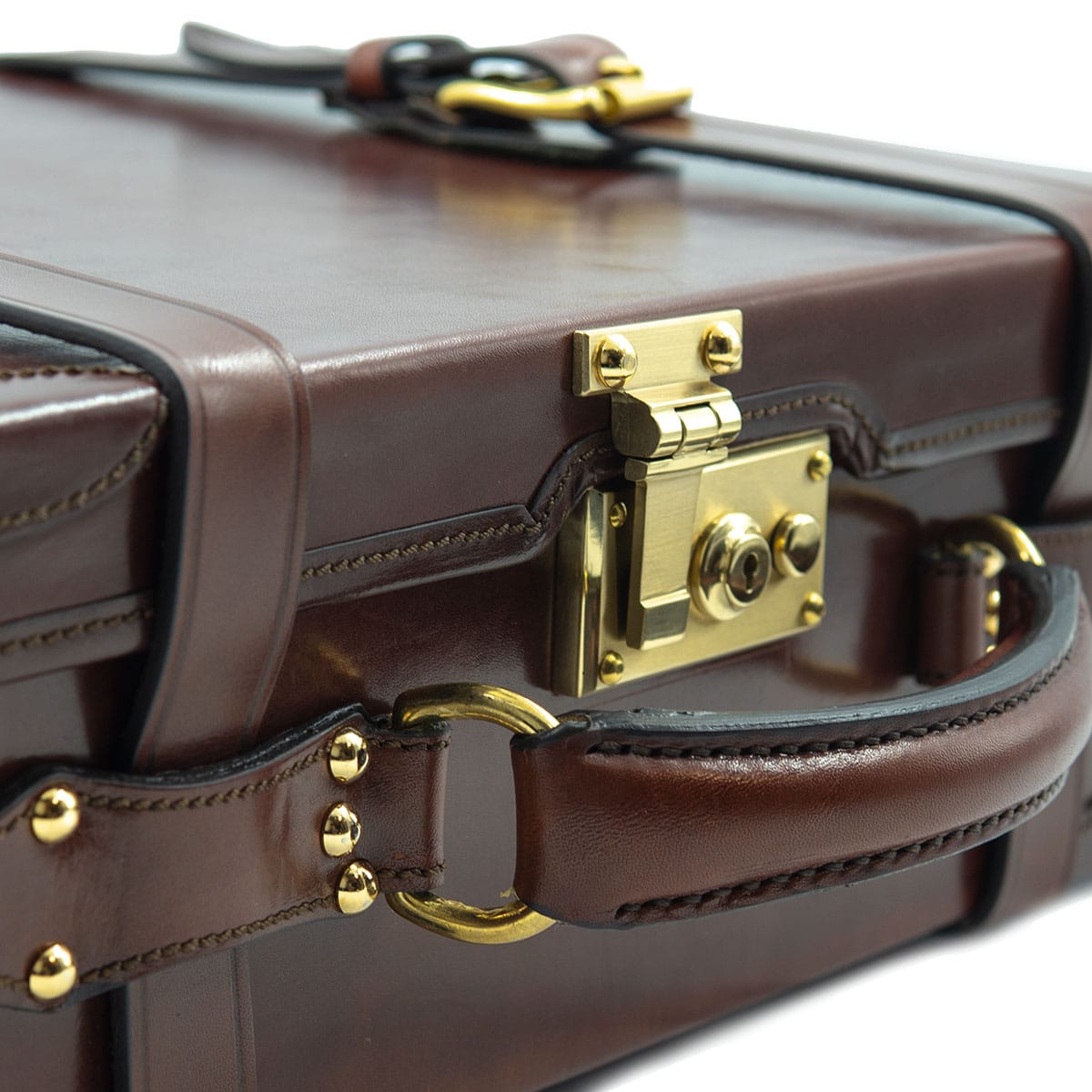 Rey Pavon koffer cartouches leather Alcan